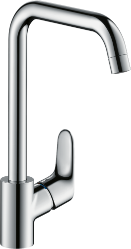 HansGrohe Focus M41 Tek Kollu Eviye Bataryası 260, Düşük Basınçlı Isıtıcılar İçin, 1Jet - 31822000 - 1
