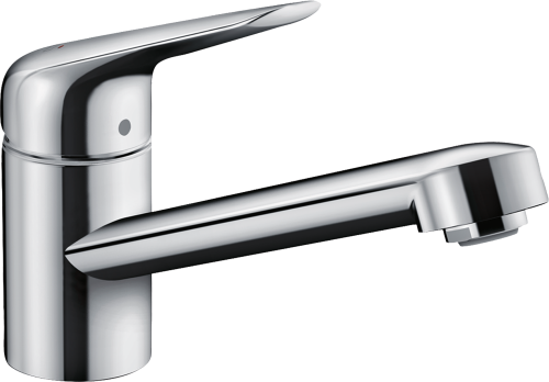 HansGrohe Focus M42 Tek Kollu Eviye Bataryası 100, Coolstart, Ecosmart, 1Jet - 71809000 - 1