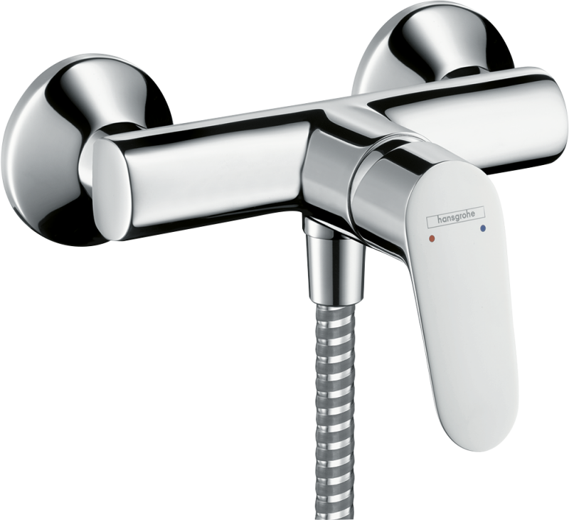 HansGrohe Focus Tek Kollu Duş Bataryası Aplike - 31960000 - HANSGROHE