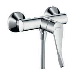 HansGrohe Focus Tek Kollu Duş Bataryası Aplike, Uzun Volan İle - 31916000 - 1