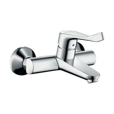 HansGrohe Focus Tek Kollu Lavabo Bataryası Aplike, Ekstra Uzun Volan İle - 31913000 - 1