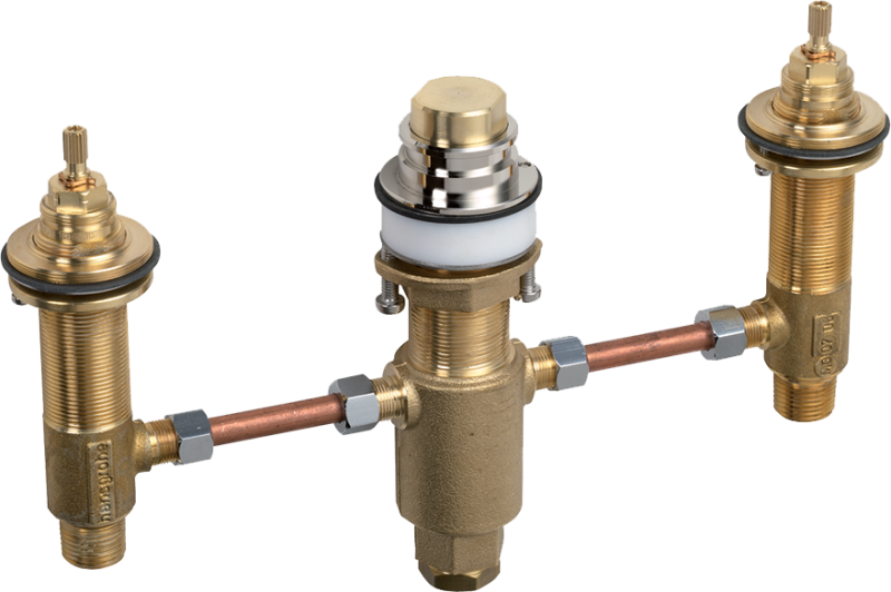 HansGrohe İç Set 3 Delikli Küvet Kenarı Banyo Bataryası İçin - 13233180 - 1