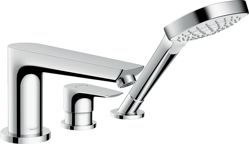HansGrohe İç Set 3 Delikli Tek Kollu Küvet Kenarı Banyo Bataryası İçin - 13439180 - 2