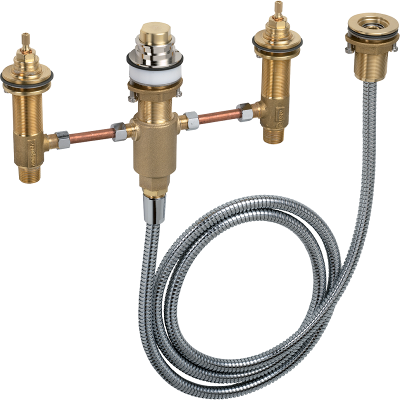 HansGrohe İç Set 4 Delikli Küvet Kenarı Banyo Bataryası İçin - 13244180 - 1
