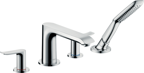 HansGrohe İç Set 4 Delikli Küvet Kenarı Banyo Bataryası İçin - 13444180 - 2