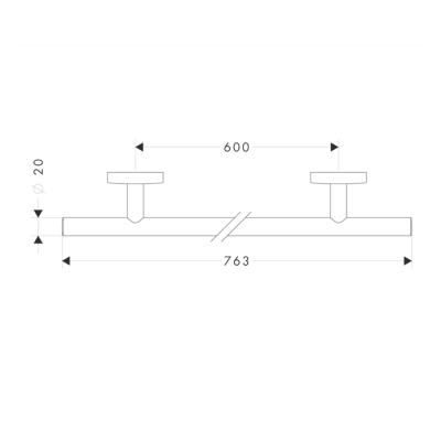 HansGrohe Logis Havluluk - 40516820 - 2