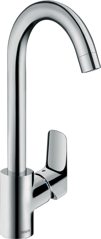 HansGrohe Logis M31 Tek Kollu Eviye Bataryası 260, 1Jet - 71835000 - 1