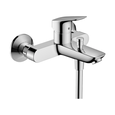 HansGrohe Logis Tek Kollu Banyo Bataryası Aplike, 2 Akış Miktarı İle - 71401000 - 1