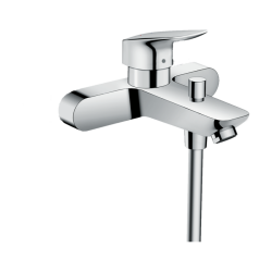 HansGrohe Logis Tek Kollu Banyo Bataryası Aplike, Merkez Mesafe 15.3 Cm - 71430000 - 1