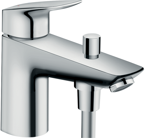 HansGrohe Logis Tek Kollu Duş Ve Banyo Bataryası Monoblok, 2 Akış Miktarı İle - 71315000 - 1