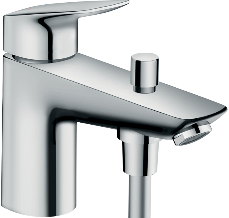 HansGrohe Logis Tek Kollu Duş Ve Banyo Bataryası Monoblok, 2 Akış Miktarı İle - 71315000 - 1