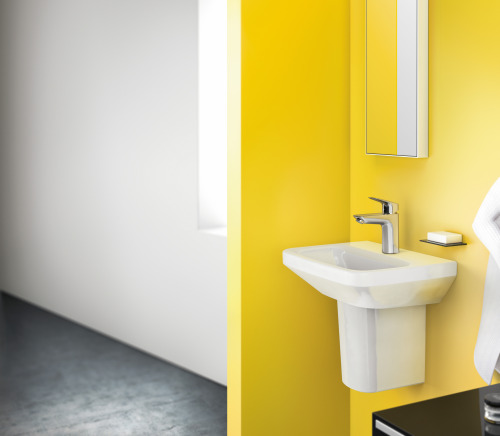 HansGrohe Logis Tek Kollu Lavabo Bataryası 100 Bas - Aç Gider Seti İle - 71107000 - 5
