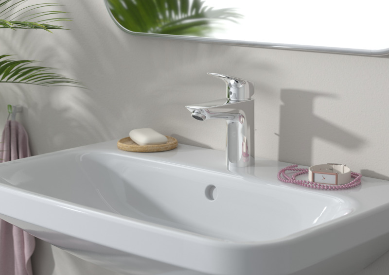 HansGrohe Logis Tek Kollu Lavabo Bataryası 100 Kumandalı - 71100000 - 3