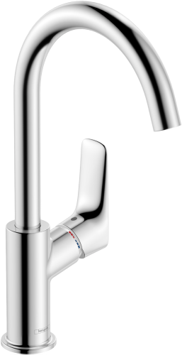 HansGrohe Logis Tek Kollu Lavabo Bataryası 210 Kumandasız, Döner Gaga İle - 71131000 - HANSGROHE