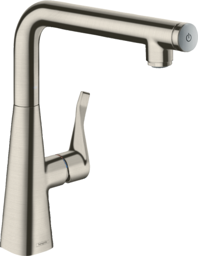HansGrohe Metris Select M71 Tek Kollu Eviye Bataryası 260, 1Jet - 14847800 - 1