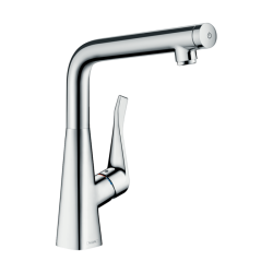 HansGrohe Metris Select M71 Tek Kollu Eviye Bataryası 320, 1Jet - 14883000 - HANSGROHE