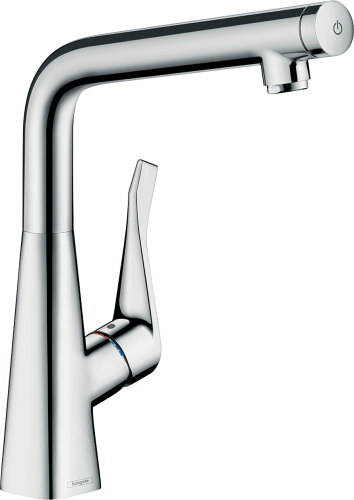 HansGrohe Metris Select M71 Tek Kollu Eviye Bataryası 320, 1Jet - 14883000 - 1