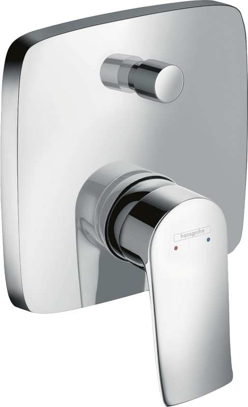 HansGrohe Metris Tek Kollu Banyo Bataryası Ankastre Montaj, Karışım Güvenliği En 717'Ye Göre - 31451000 - 1