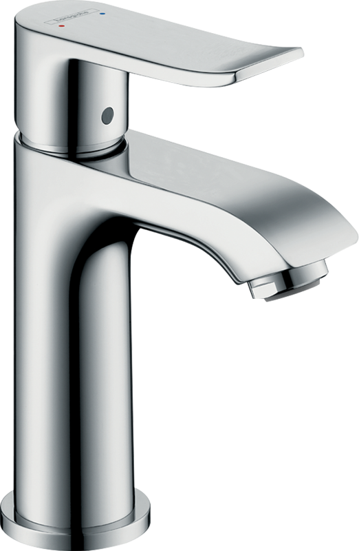 HansGrohe Metris Tek Kollu Lavabo Bataryası 100 Kumandasız, Küçük Lavabolar İçin - 31186000 - 1