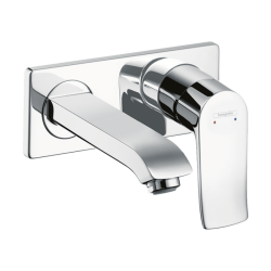 HansGrohe Metris Tek Kollu Lavabo Bataryası Ankastre Duvara Monte, 16.5 Cm Gaga İle - 31085000 - HANSGROHE