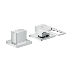 HansGrohe Metropol 2 - Delikli Küvet Kenarı Tek Kollu Banyo Bataryası Loop Volan İle - 74548000 - 1