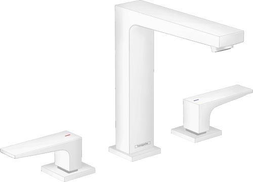 HansGrohe Metropol 3 - Delikli Lavabo Bataryası 160 Bas - Aç Gider Seti Ve Çubuk Volan İle - 32515700