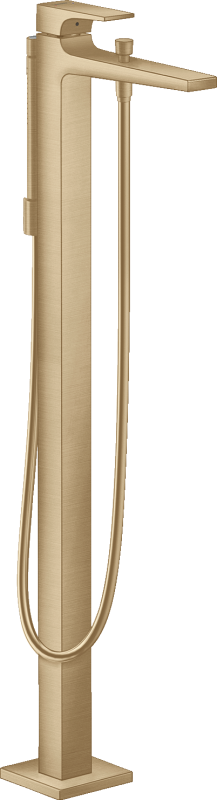 HansGrohe Metropol Tek Kollu Banyo Bataryası Çubuk Volan İle Yerden - 32532140 - 1