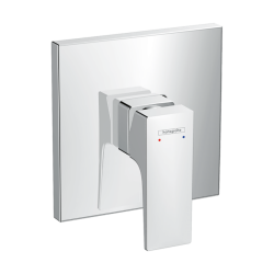 HansGrohe Metropol Tek Kollu Duş Bataryası Ankastre Montaj, Çubuk Volan İle - 32565000 - HANSGROHE