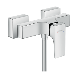 HansGrohe Metropol Tek Kollu Duş Bataryası Aplike, Çubuk Volan İle - 32560000 - 1