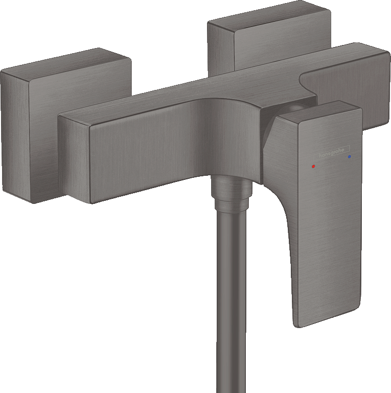 HansGrohe Metropol Tek Kollu Duş Bataryası Aplike, Çubuk Volan İle - 32560340 - 1