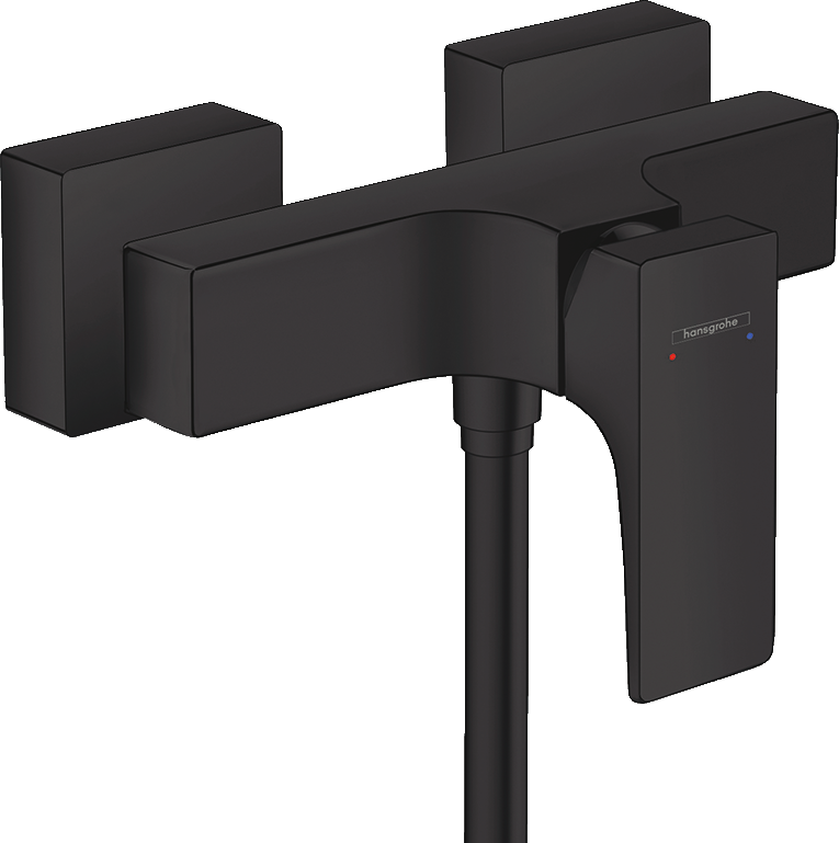 HansGrohe Metropol Tek Kollu Duş Bataryası Aplike, Çubuk Volan İle - 32560670 - 1