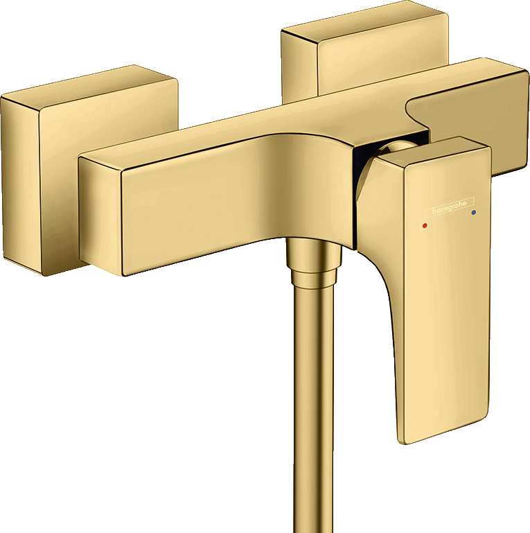 HansGrohe Metropol Tek Kollu Duş Bataryası Aplike, Çubuk Volan İle - 32560990 - 1