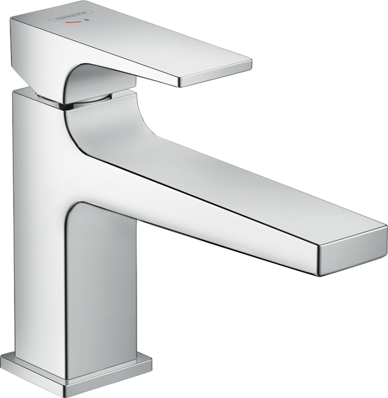 HansGrohe Metropol Tek Kollu Lavabo Bataryası 100 Coolstart,Çubuk Volan Ve Bas - Aç Gider Seti İle - 32503000 - 1