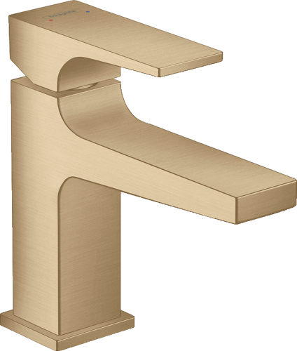 HansGrohe Metropol Tek Kollu Lavabo Bataryası 100 Çubuk Volan, Bas - Aç Gider Seti İle, Küçük Lavabolar İçin - 32500140 