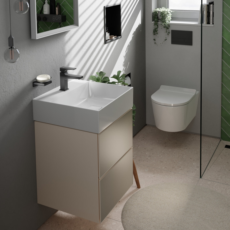 HansGrohe Metropol Tek Kollu Lavabo Bataryası 100 Çubuk Volan, Bas - Aç Gider Seti İle, Küçük Lavabolar İçin - 32500670 - 6