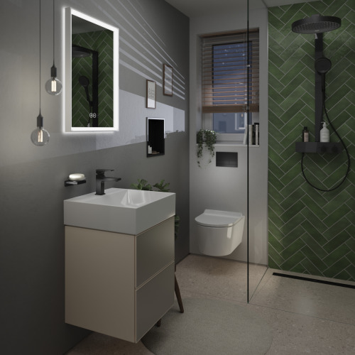 HansGrohe Metropol Tek Kollu Lavabo Bataryası 100 Çubuk Volan, Bas - Aç Gider Seti İle, Küçük Lavabolar İçin - 32500670 - 7