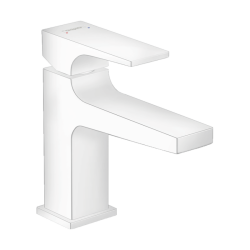 HansGrohe Metropol Tek Kollu Lavabo Bataryası 100 Çubuk Volan, Bas - Aç Gider Seti İle, Küçük Lavabolar İçin - 32500700 - HANSGROHE
