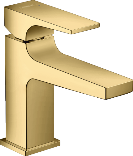 HansGrohe Metropol Tek Kollu Lavabo Bataryası 100 Çubuk Volan, Bas - Aç Gider Seti İle, Küçük Lavabolar İçin - 32500990 