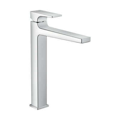 HansGrohe Metropol Tek Kollu Lavabo Bataryası 260 Çubuk Volan, Bas - Aç Gider Seti İle, Çanak Lavabolar İçin - 32512000 - 1