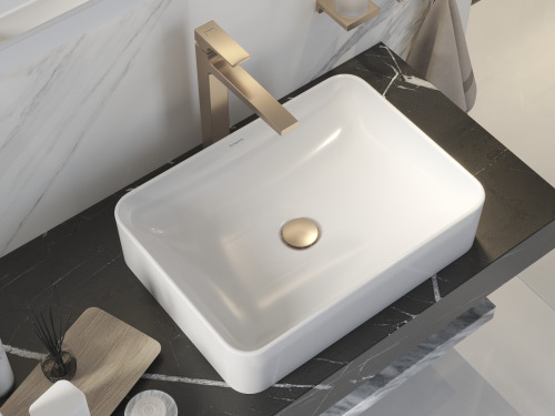 HansGrohe Metropol Tek Kollu Lavabo Bataryası 260 Çubuk Volan, Bas - Aç Gider Seti İle, Çanak Lavabolar İçin - 32512140 - 3