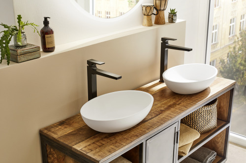HansGrohe Metropol Tek Kollu Lavabo Bataryası 260 Çubuk Volan, Bas - Aç Gider Seti İle, Çanak Lavabolar İçin - 32512670 - 2