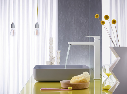 HansGrohe Metropol Tek Kollu Lavabo Bataryası 260 Çubuk Volan, Bas - Aç Gider Seti İle, Çanak Lavabolar İçin - 32512700 - 2