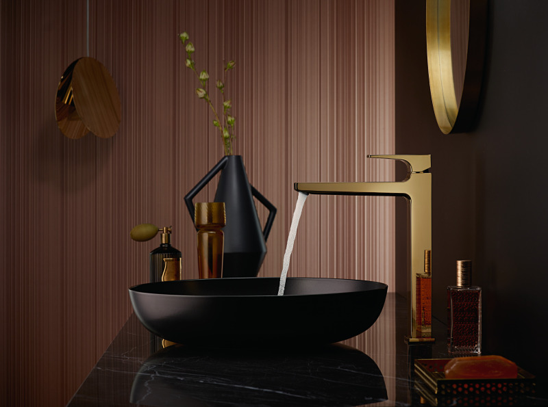 HansGrohe Metropol Tek Kollu Lavabo Bataryası 260 Çubuk Volan, Bas - Aç Gider Seti İle, Çanak Lavabolar İçin - 32512990 - 2