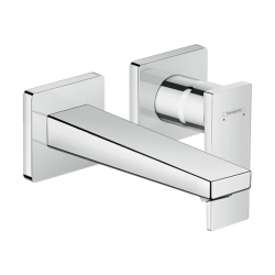 HansGrohe Metropol Tek Kollu Lavabo Bataryası Çubuk Volan, Ankastre Duvara Monte, 16.5 Cm Gaga İle - 32525000 - HANSGROHE