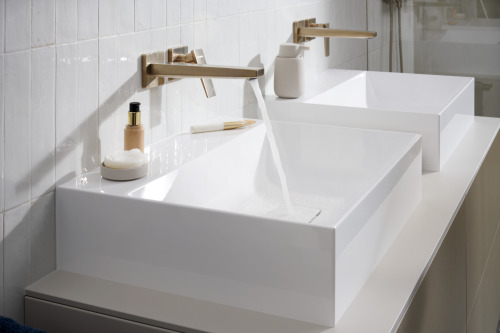 HansGrohe Metropol Tek Kollu Lavabo Bataryası Çubuk Volan, Ankastre Duvara Monte, 22.5 Cm Gaga İle - 32526140 - 4