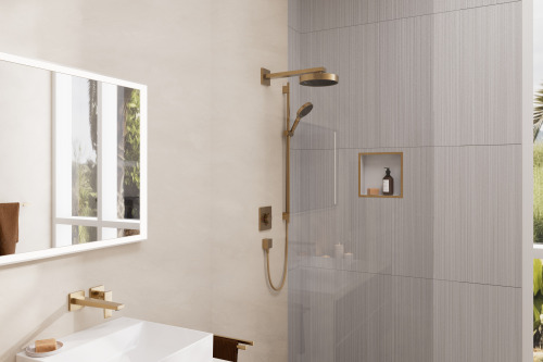 HansGrohe Metropol Tek Kollu Lavabo Bataryası Çubuk Volan, Ankastre Duvara Monte, 22.5 Cm Gaga İle - 32526140 - 13