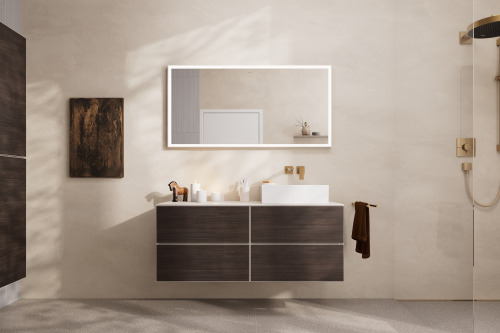 HansGrohe Metropol Tek Kollu Lavabo Bataryası Çubuk Volan, Ankastre Duvara Monte, 22.5 Cm Gaga İle - 32526140 - 14