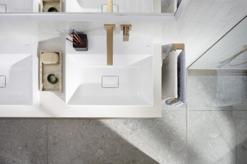 HansGrohe Metropol Tek Kollu Lavabo Bataryası Çubuk Volan, Ankastre Duvara Monte, 22.5 Cm Gaga İle - 32526140 - 15