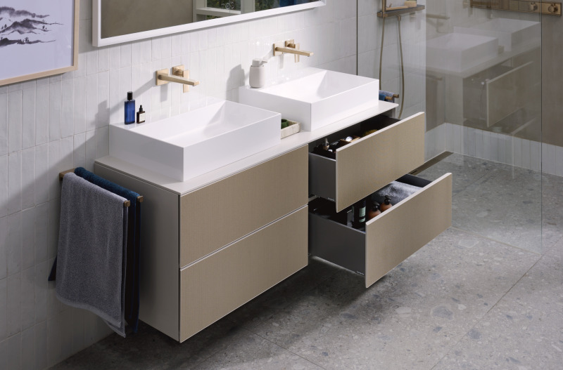 HansGrohe Metropol Tek Kollu Lavabo Bataryası Çubuk Volan, Ankastre Duvara Monte, 22.5 Cm Gaga İle - 32526140 - 18