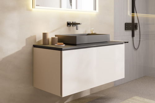 HansGrohe Metropol Tek Kollu Lavabo Bataryası Çubuk Volan, Ankastre Duvara Monte, 22.5 Cm Gaga İle - 32526340 - 3